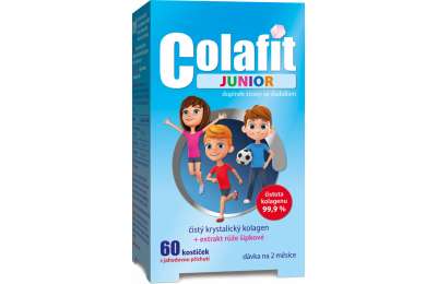 APOTEX Colafit Junior Krystalický kolagen, 60 kostiček